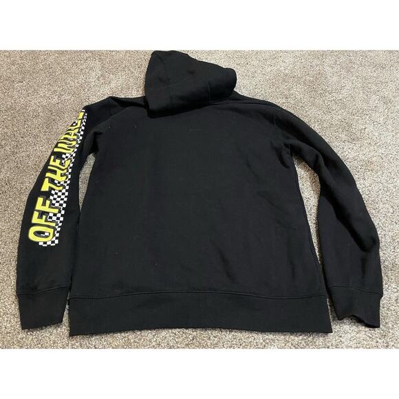 VANS x SPONGEBOB Black OFF THE WALL HOODIE Skate Surf Sweatshirt Men Medium - Picture 4 of 6